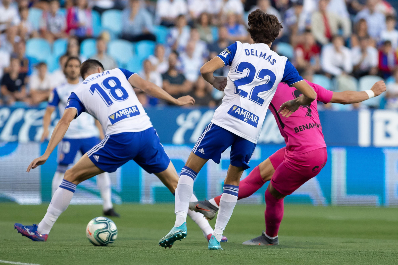 El Zaragoza-Málaga, en fotos