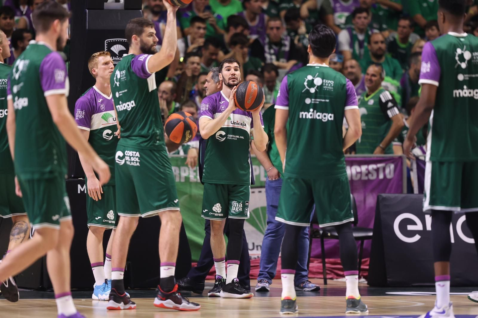 El tercer partido de las semifinales Unicaja-FC Barcelona, en fotos