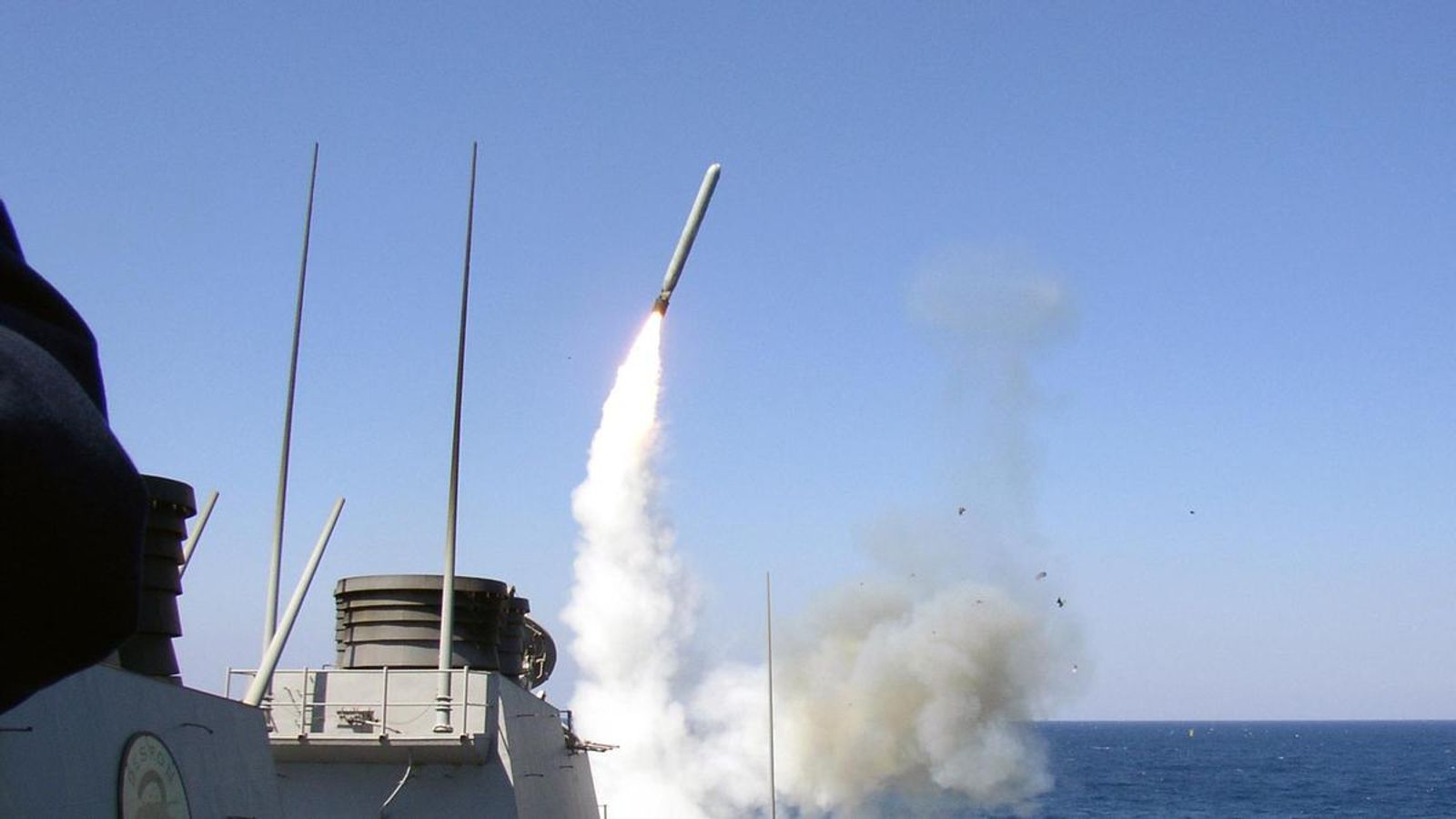 Los Tomahawks tienen un alcance  de más de 2.000 kilómetros dependiendo del modelo.