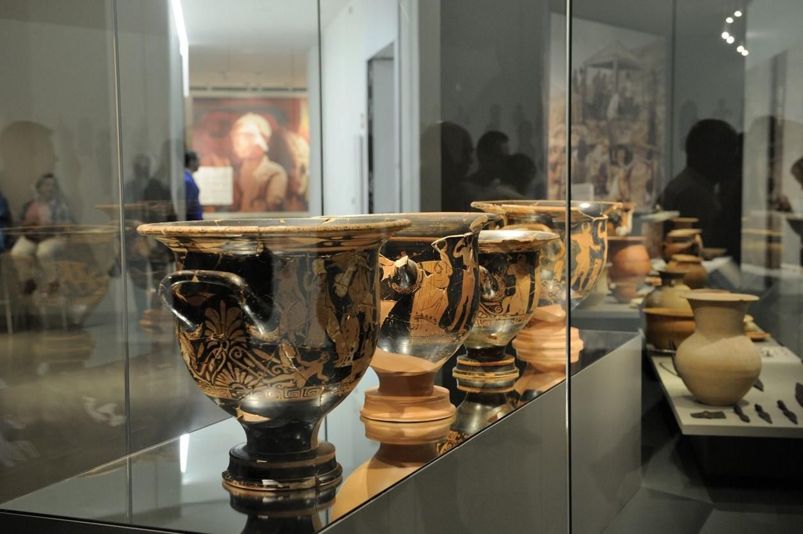 Estas conocidas cráteras forman parte de la colección permanente del Museo Íbero de Jaén.