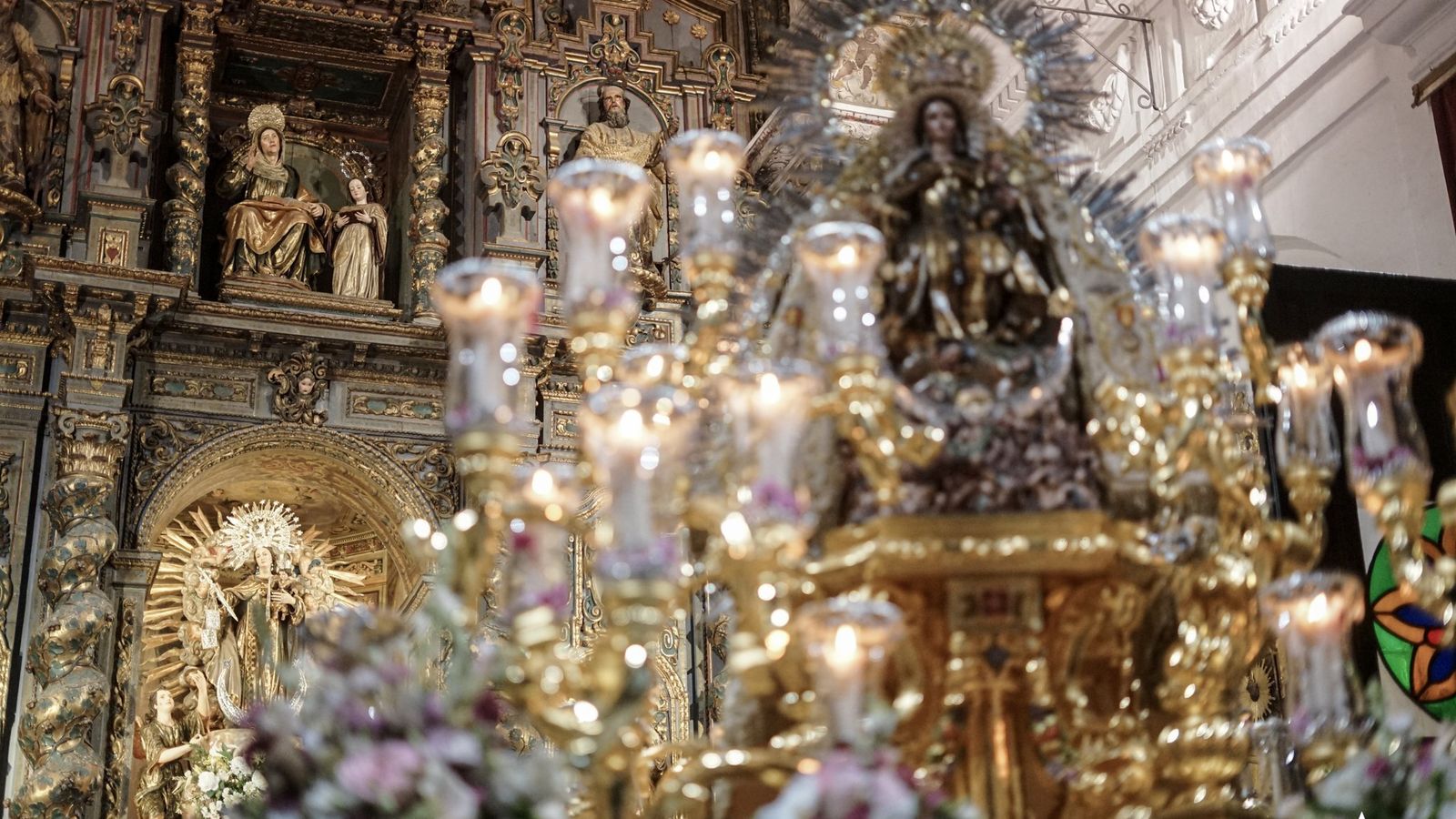 La Virgen del Carmen de Calatrava en el interior de San Clemente