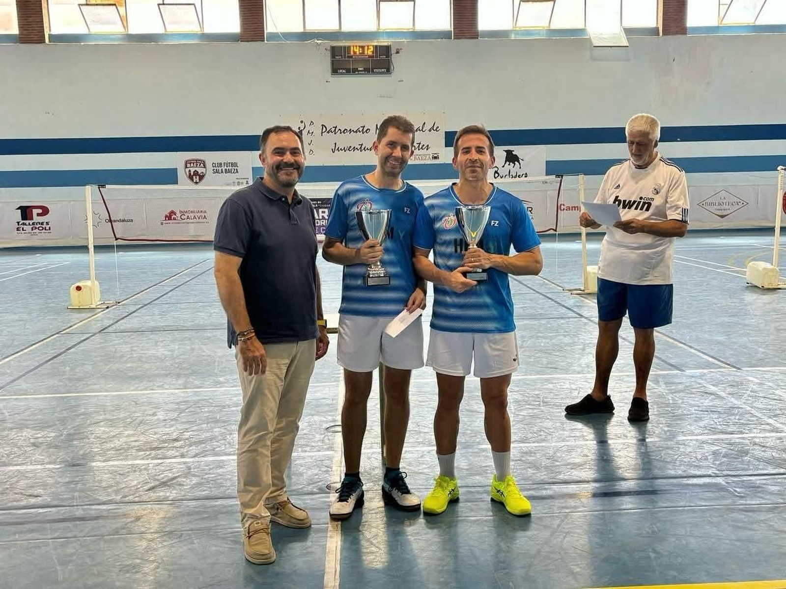 Las actividades deportivas del Pórtico de Feria de Baeza, en imágenes