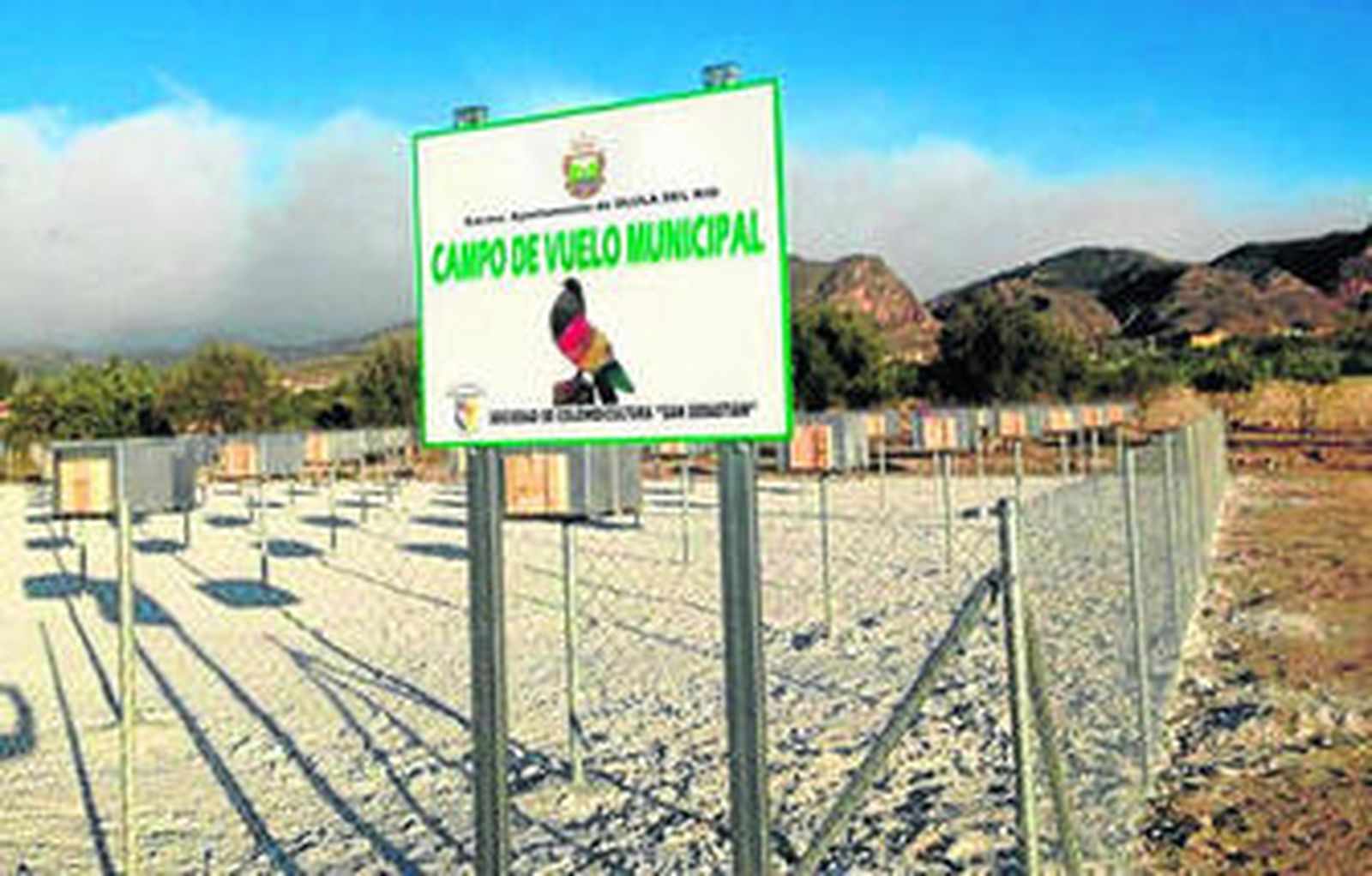 Los aficionados contarán con 105 postes para albergar a los machos palomos.