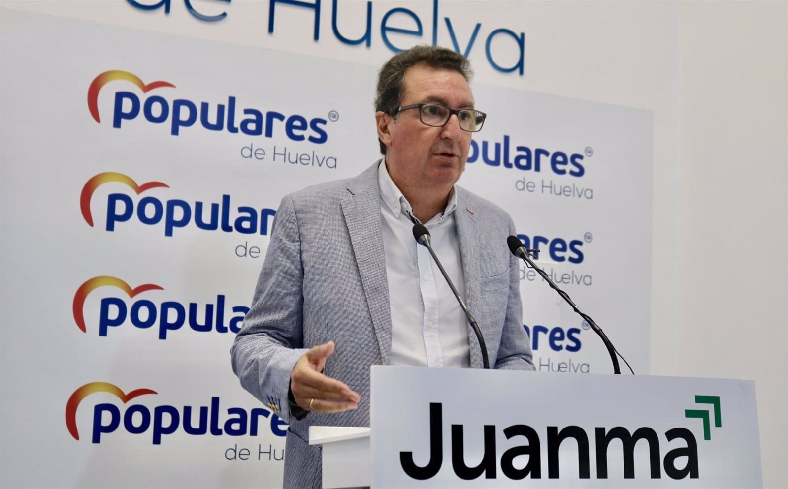 El presidente del PP de Huelva, Manuel Andrés González.