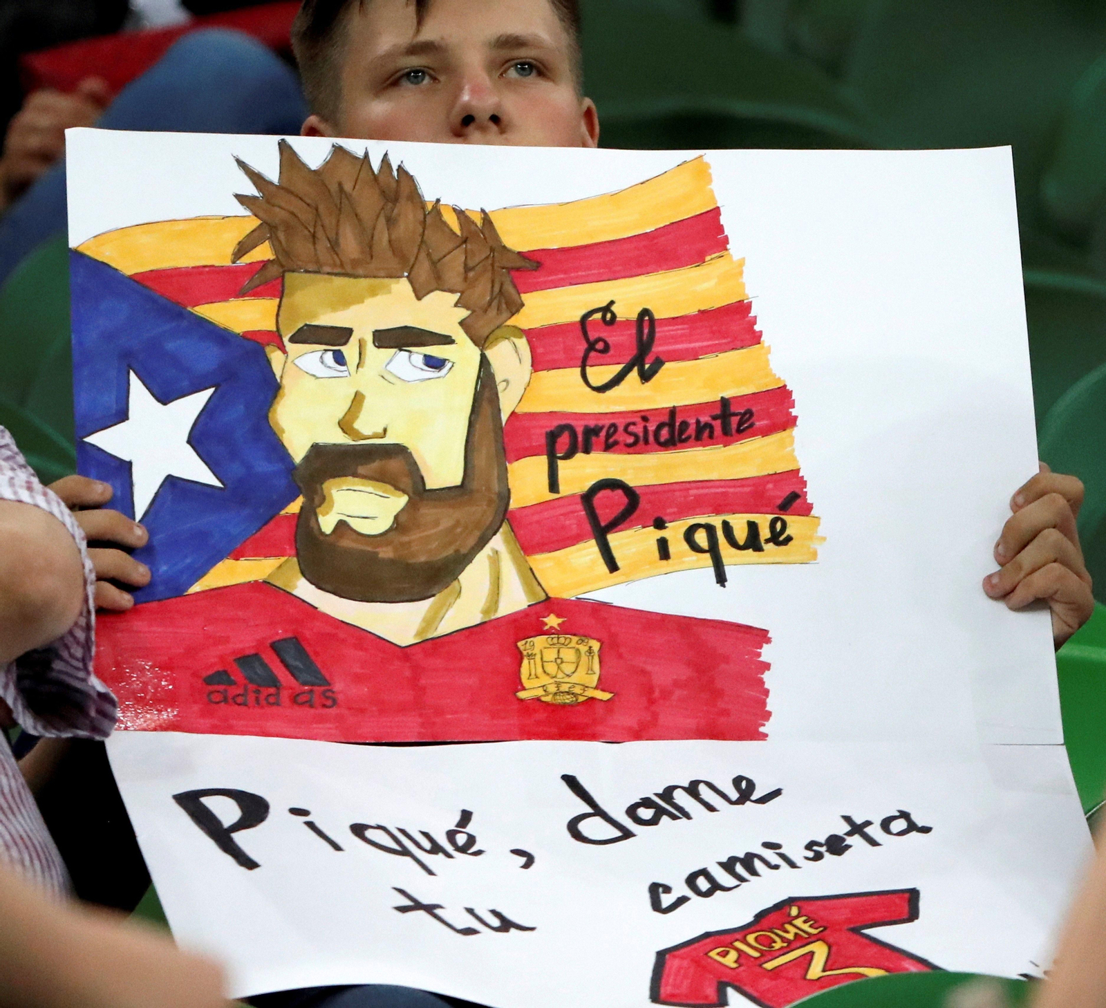 Las imágenes del España-Túnez