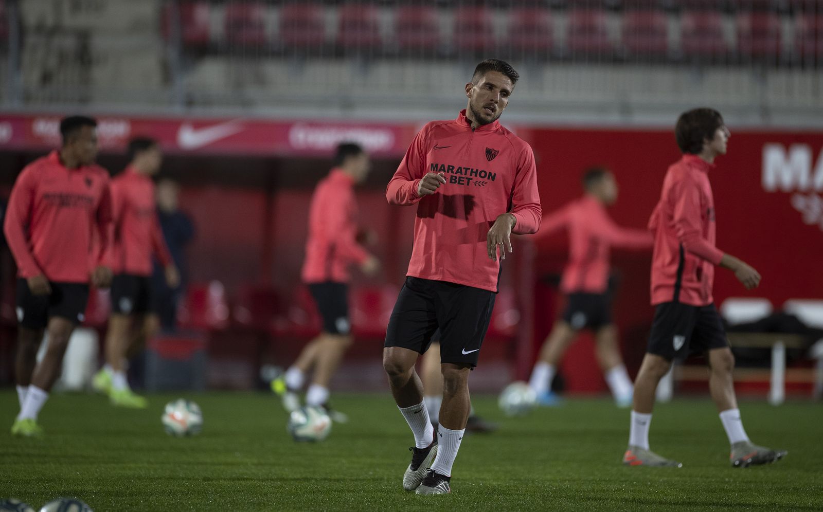 Daniel Carriço ha regresado a los entrenamientos con el grupo en esta semana.