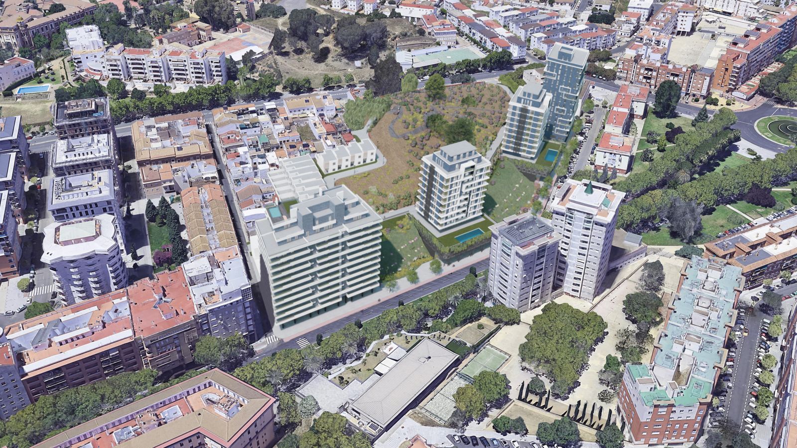 Imagen del proyecto de la Junta de Compensación del Cabezo de la Joya.