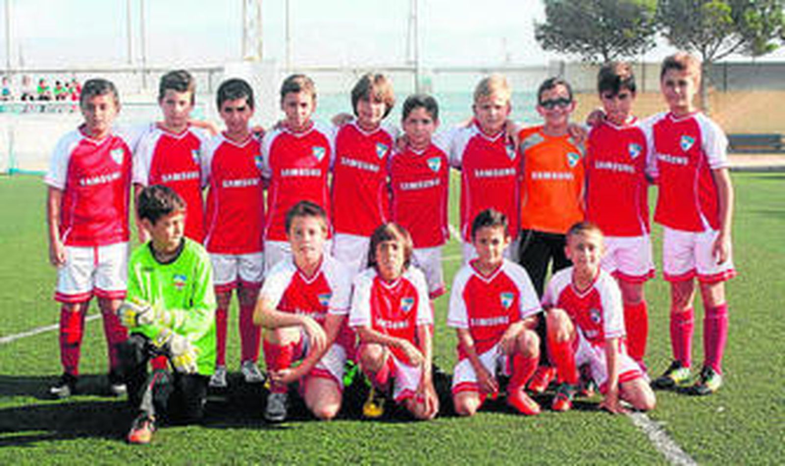 El Loma de Acosta, campeón en categoría benjamín.