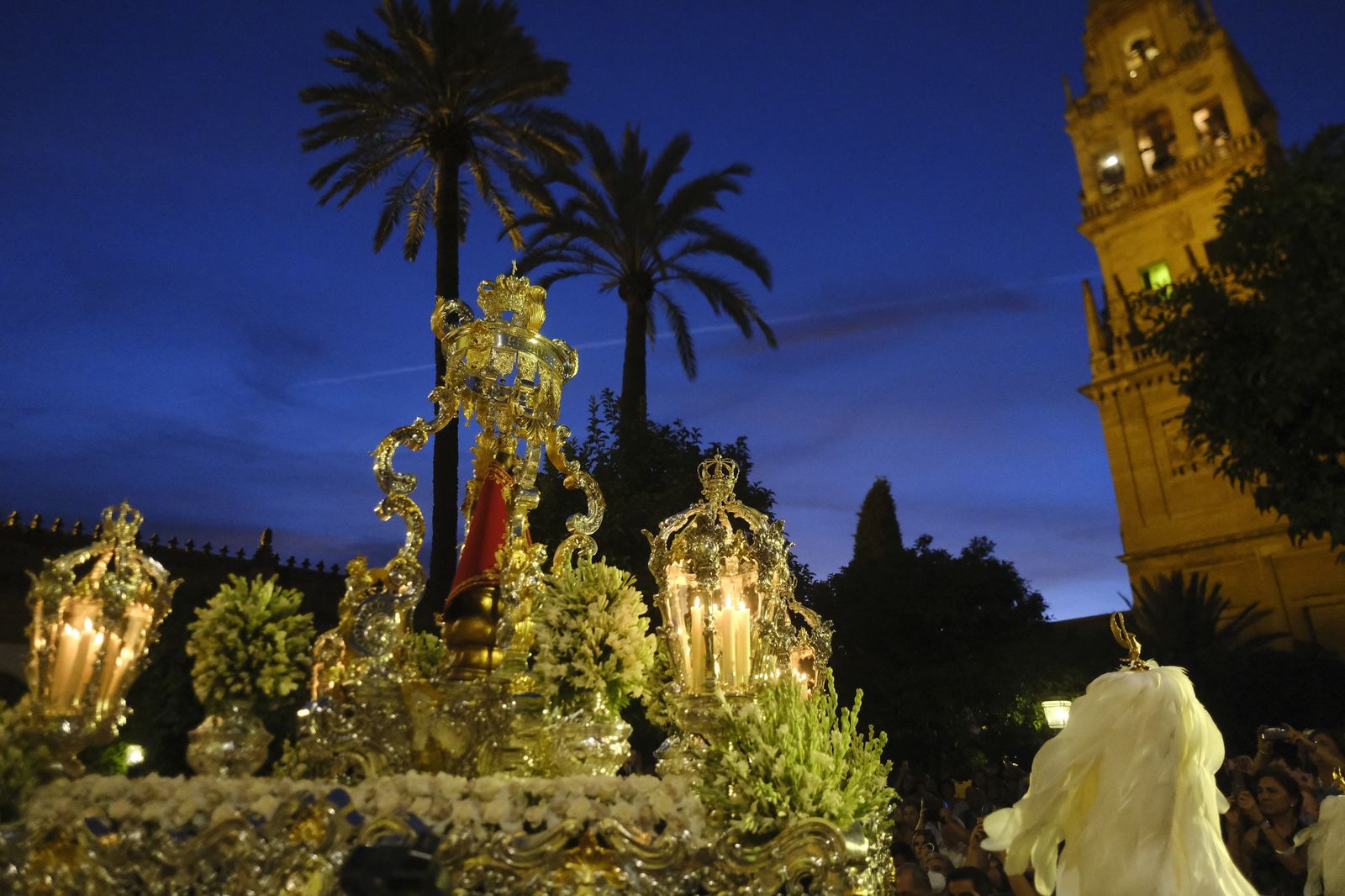 La procesión de la Virgen de la Fuensanta de Córdoba, en imágenes