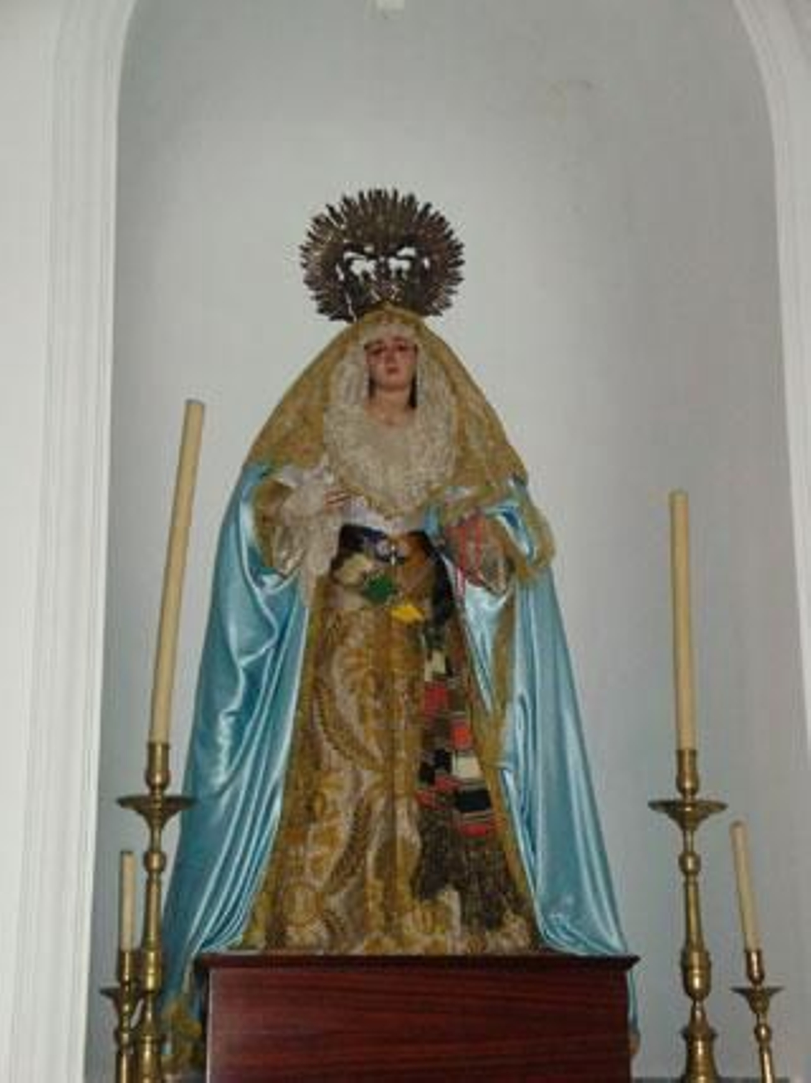 Dolorosa del Convento de Capuchinos, obra de Juan de Astorga.