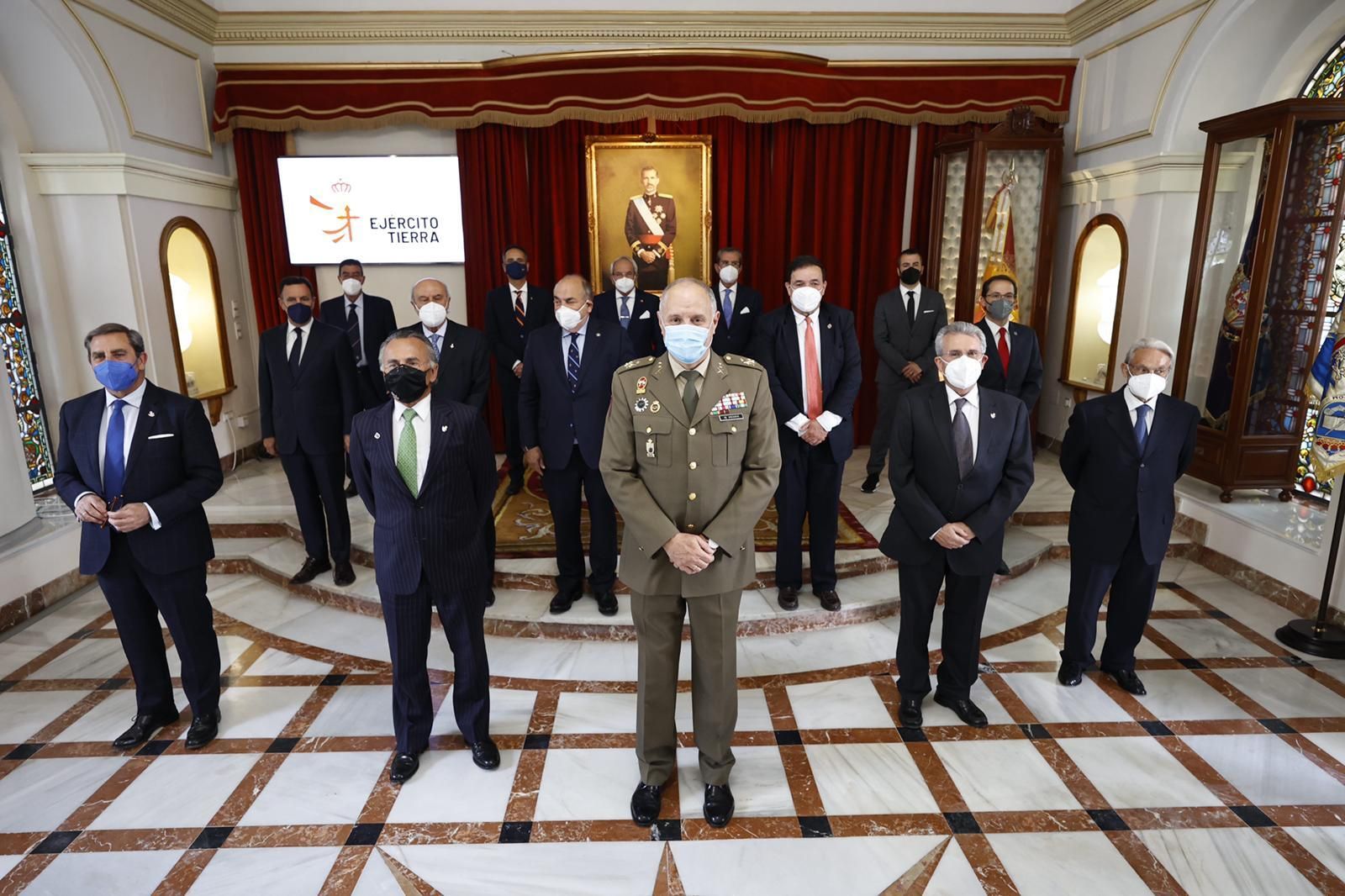 El presidente de Famadesa, embajador Marca Ejército 2020