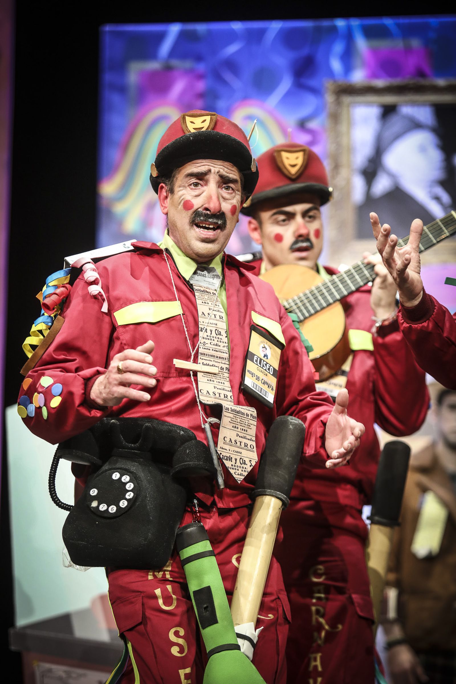 Chirigota Una noche en el museo