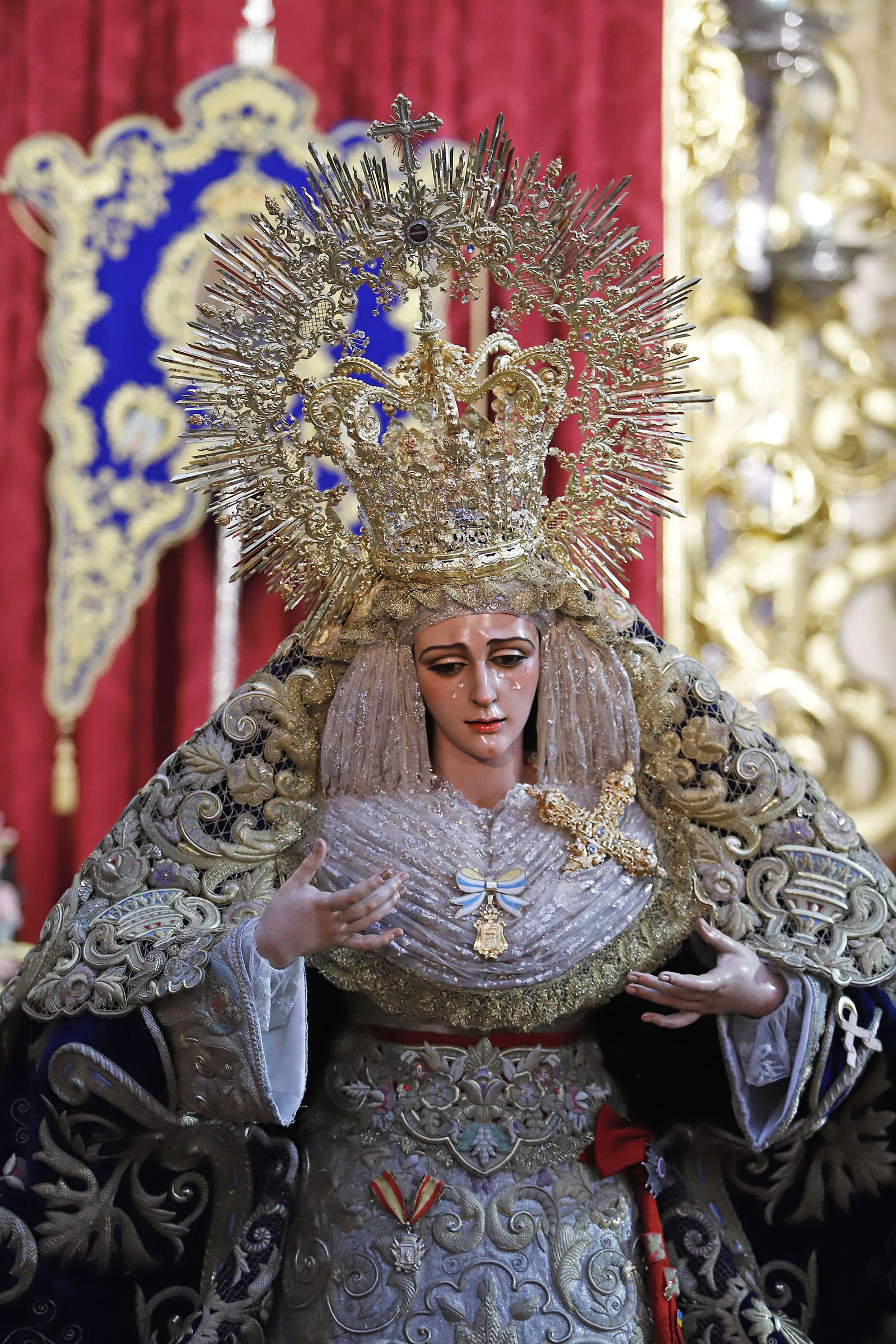 La Virgen de La Victoria regresa a la Parroquia del Sagrado Corazón de Jesús