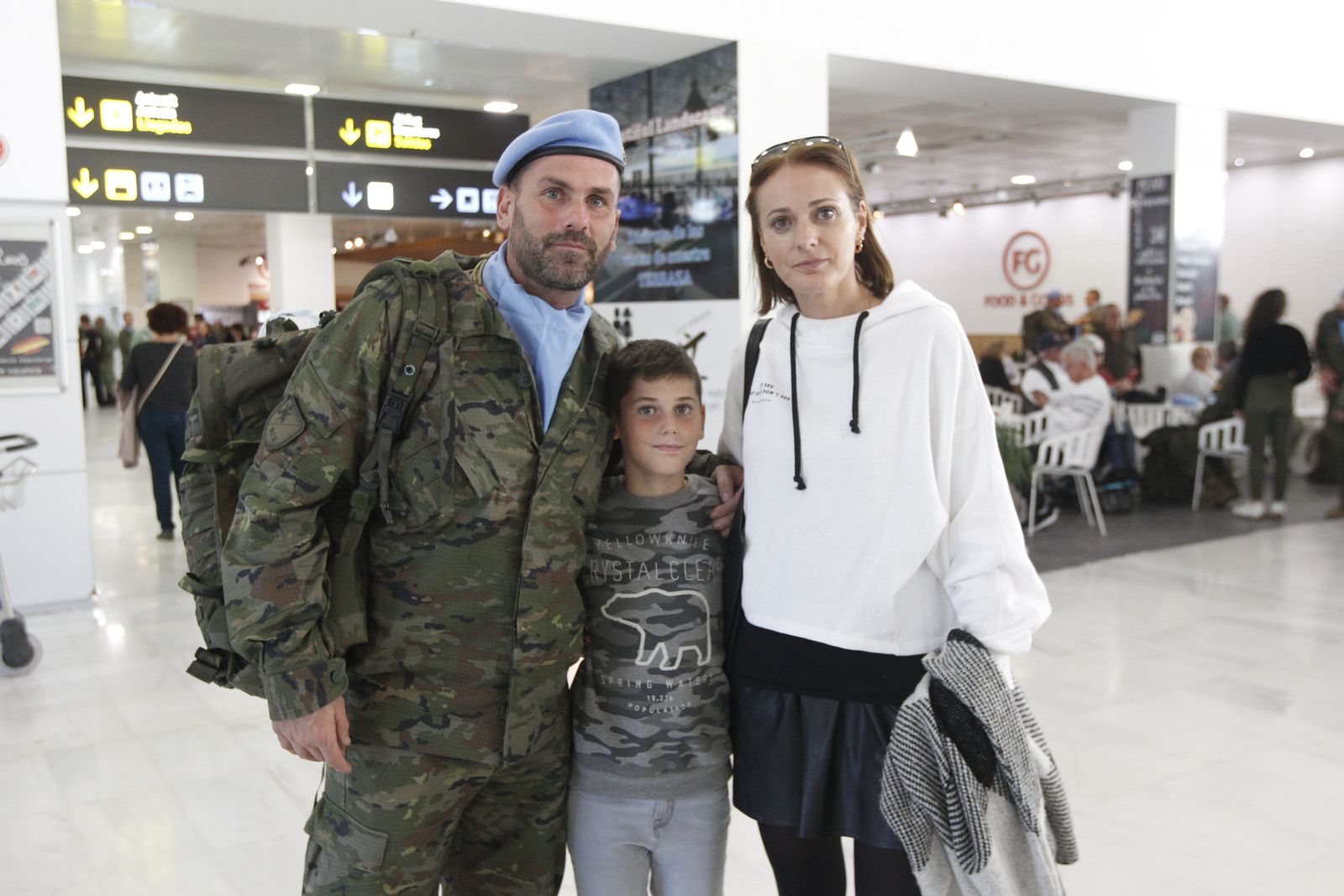 Fotogalería despedida contingente militar al Líbano