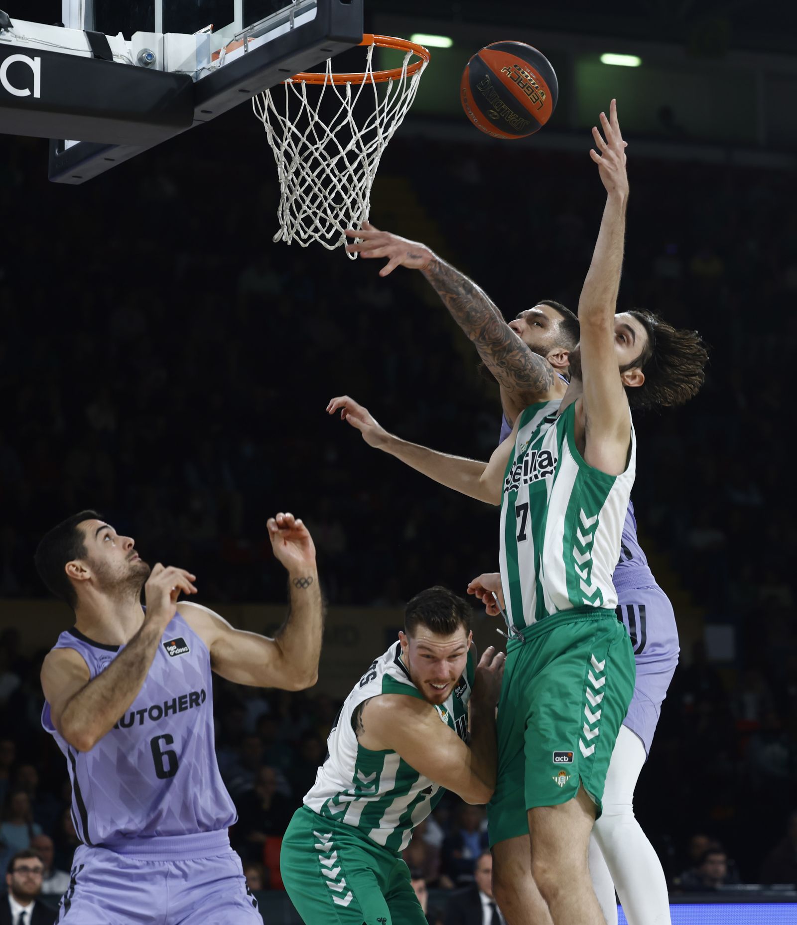 Las imágenes del Betis-Real Madrid Baloncesto
