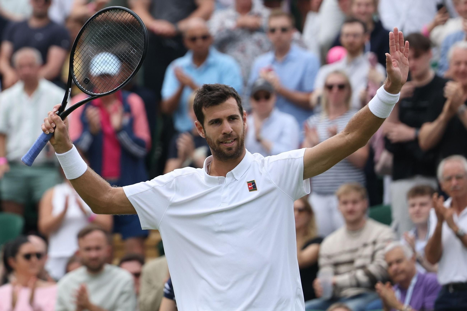 Las fotos del triunfo de Alcaraz en octavos y del resto de la jornada de Wimbledon