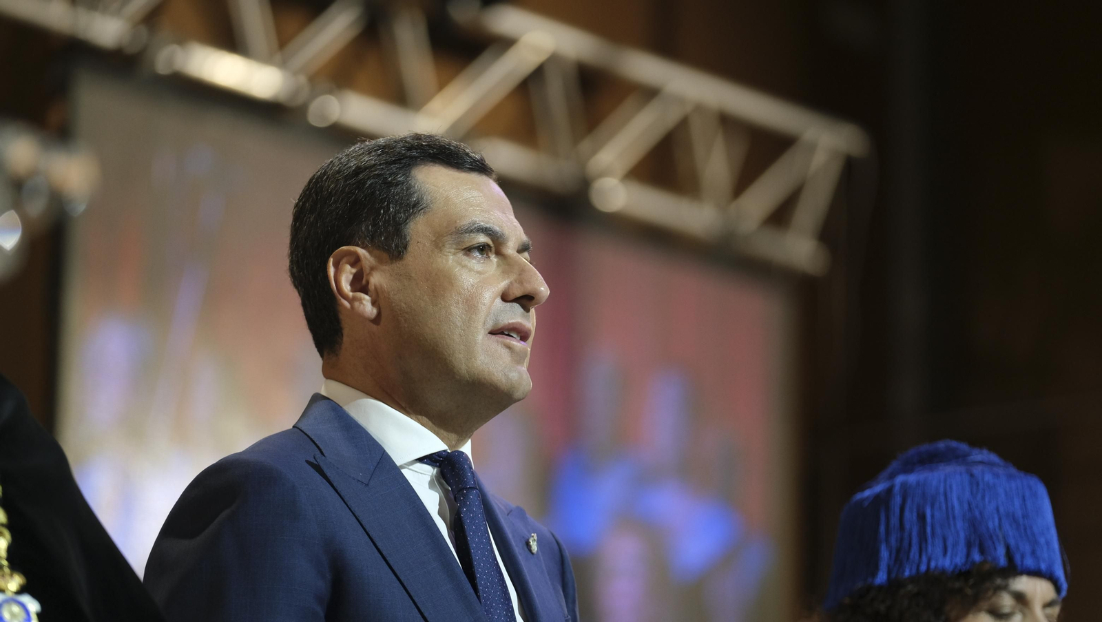 El Presidente de la Junta Juanma Moreno, inaugura el curso universitario andaluz en Almería El Presidente de la Junta Juanma Moreno, inaugura el curso universitario andaluz en Almería