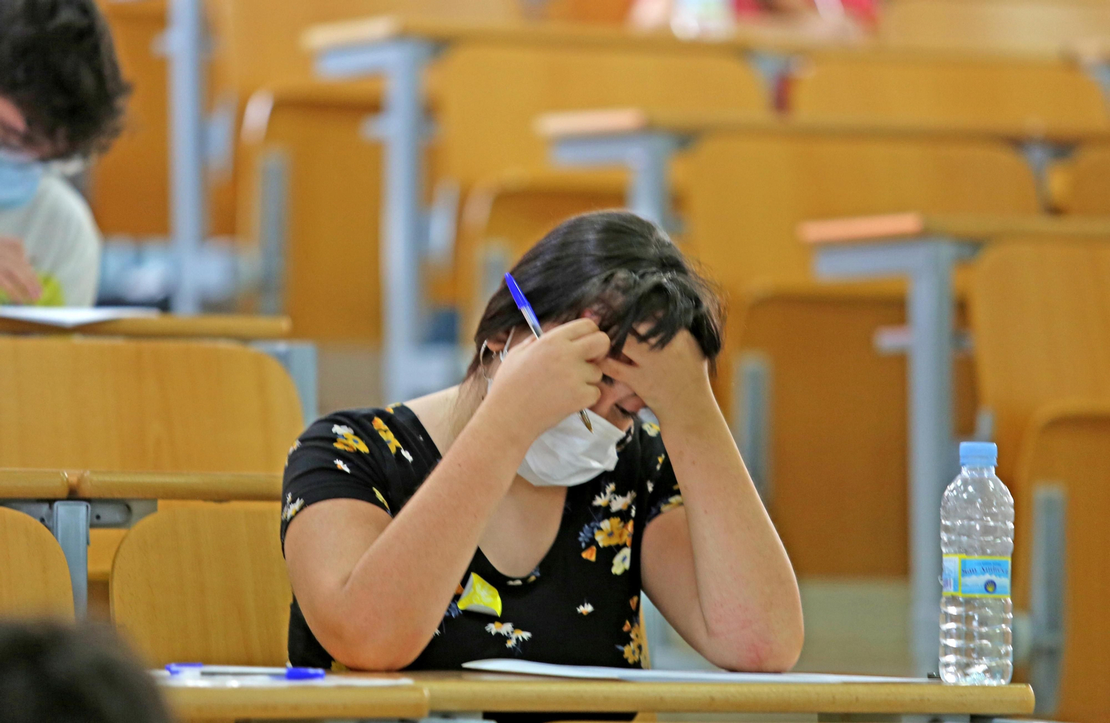Pruebas de selectividad 2020 en el campus de Jerez