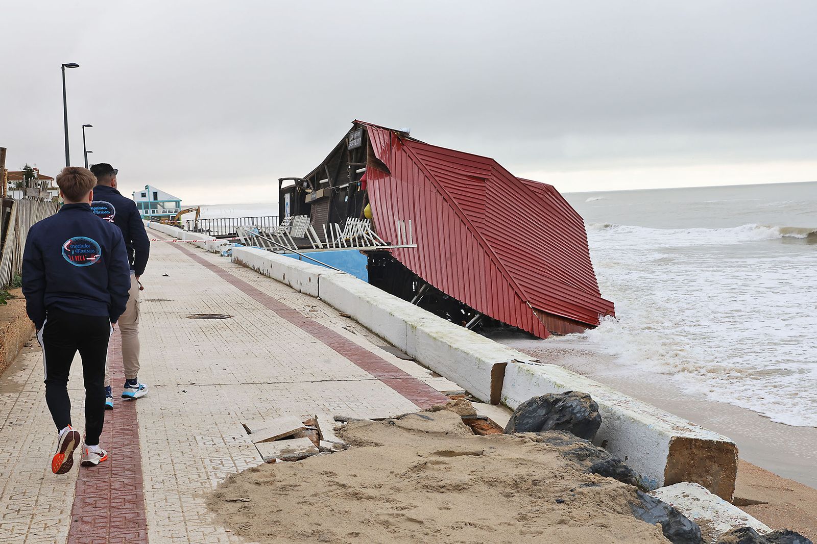 Las fotografías de los daños en Matalascañas
