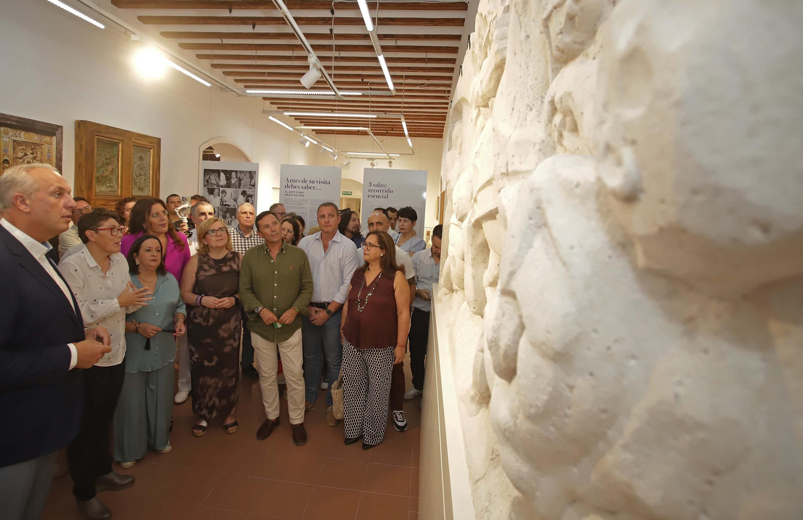 Fotos de la reapertura de la sala Ortega Brú en San Roque