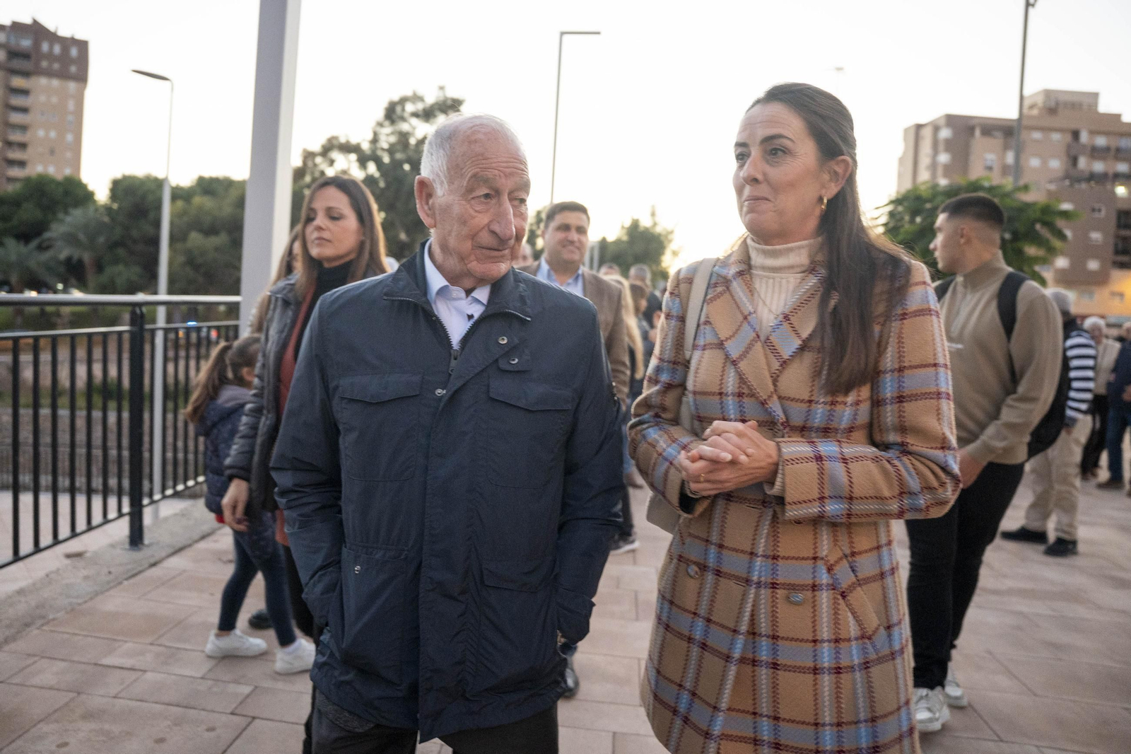Las imágenes de la inauguración de la primera fase de la adecuación de la Rambla San Antonio de Aguadulce