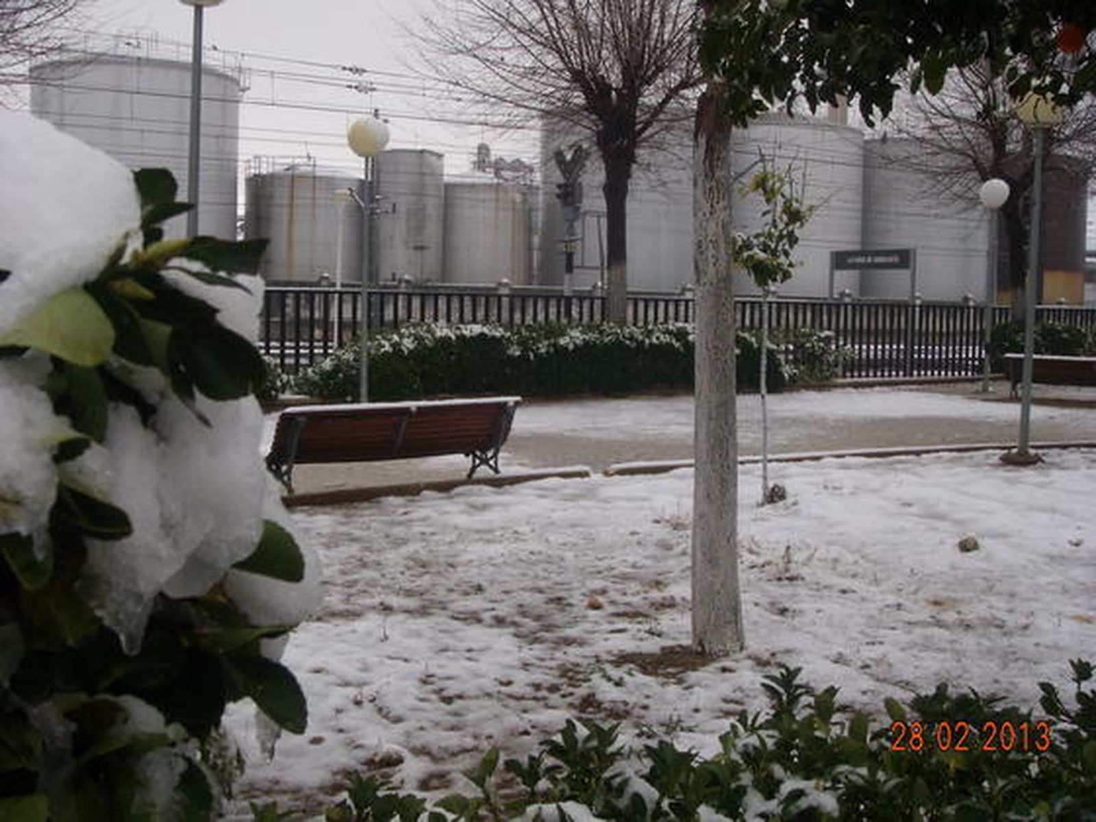 Las imágenes de las nevadas en la provincia de Sevilla