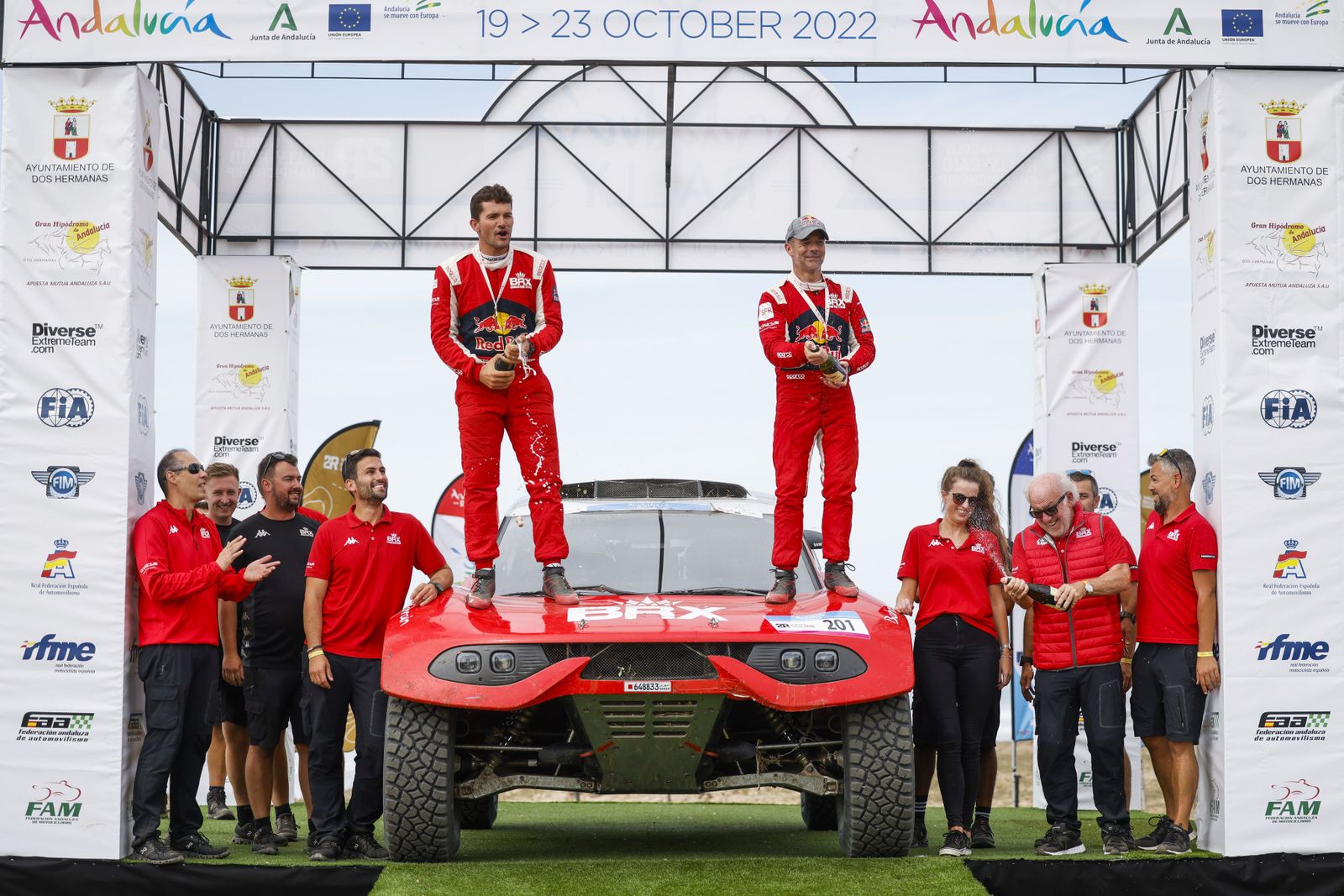 Andalucía Rally: las imágenes del 'Dakar' por tierras andaluzas