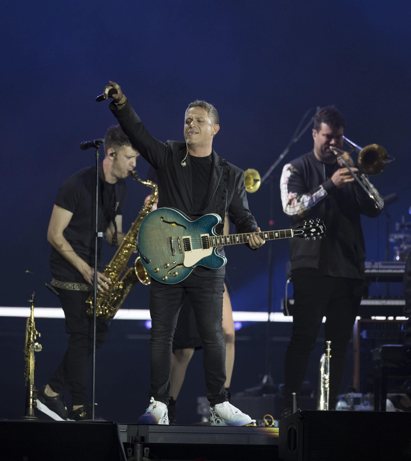 Las imágenes del concierto de Alejandro Sanz