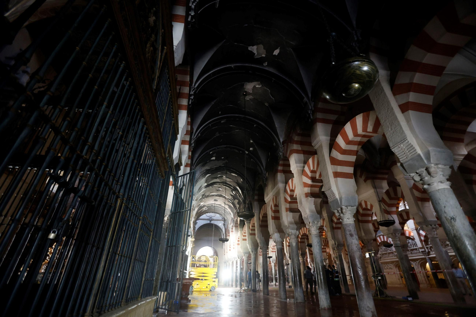 Así ha quedado la Mezquita-Catedral tras el incendio