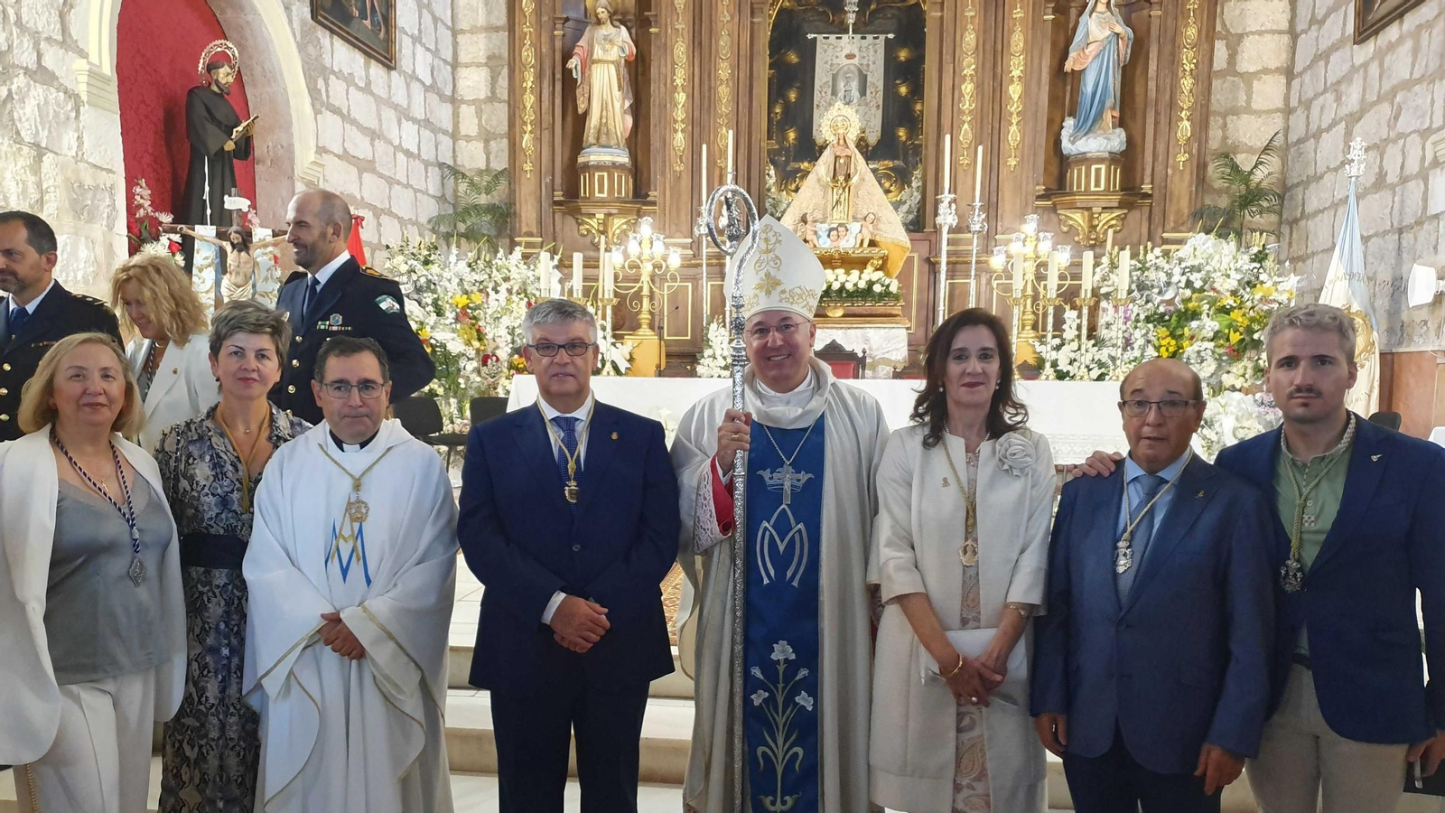 Representación de Guadix en los Solemnes Cultos en honor a la Virgen de la Piedad, Patrona de Baza.