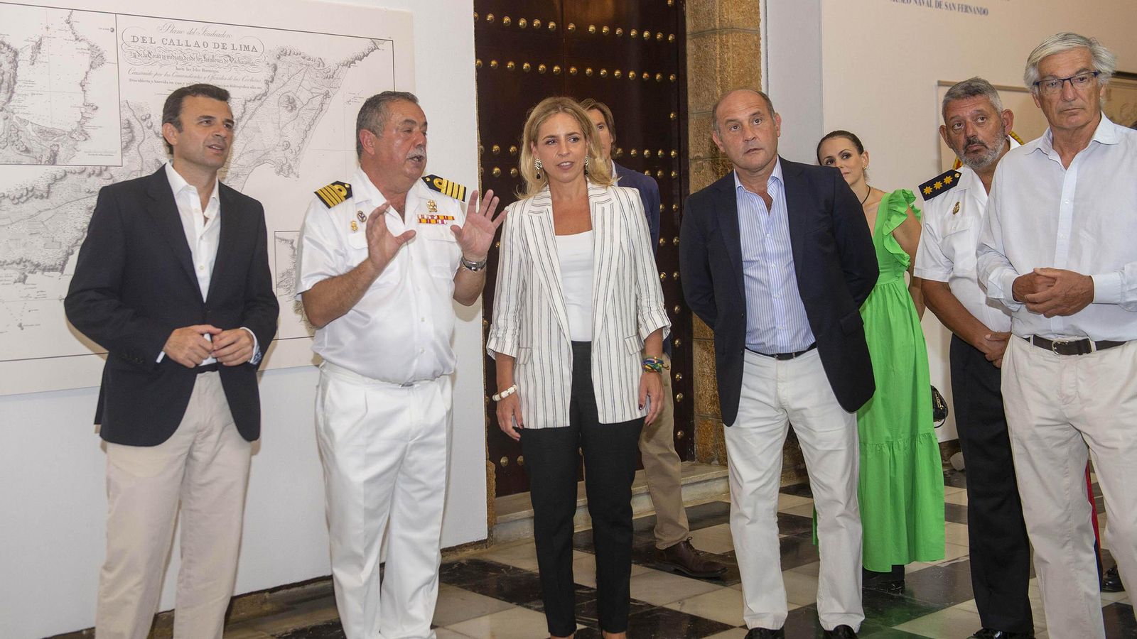 Inauguración oficial de la exposición 'Cádiz, siglos de navegación'.