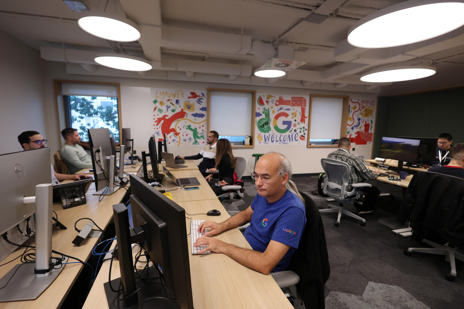 La inauguración del Centro de Ciberseguridad de Google en Málaga, en imágenes