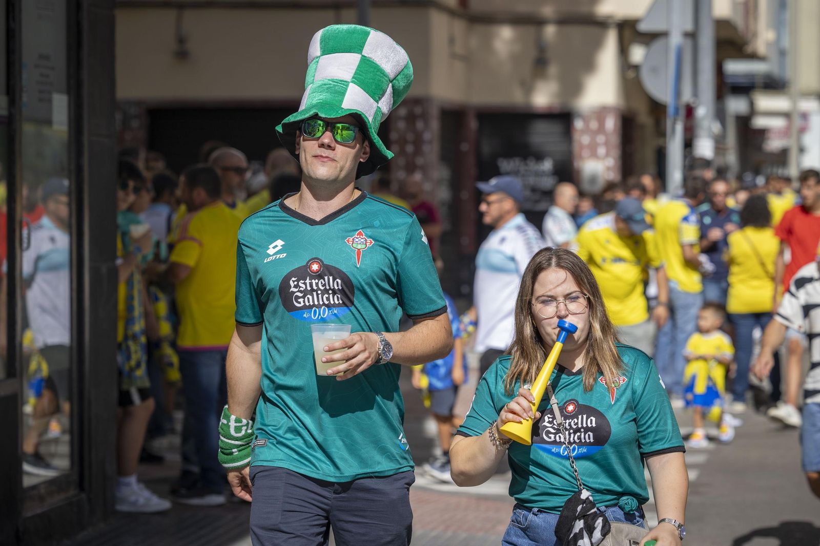 Las imágenes del Cádiz CF-Racing de Ferrol