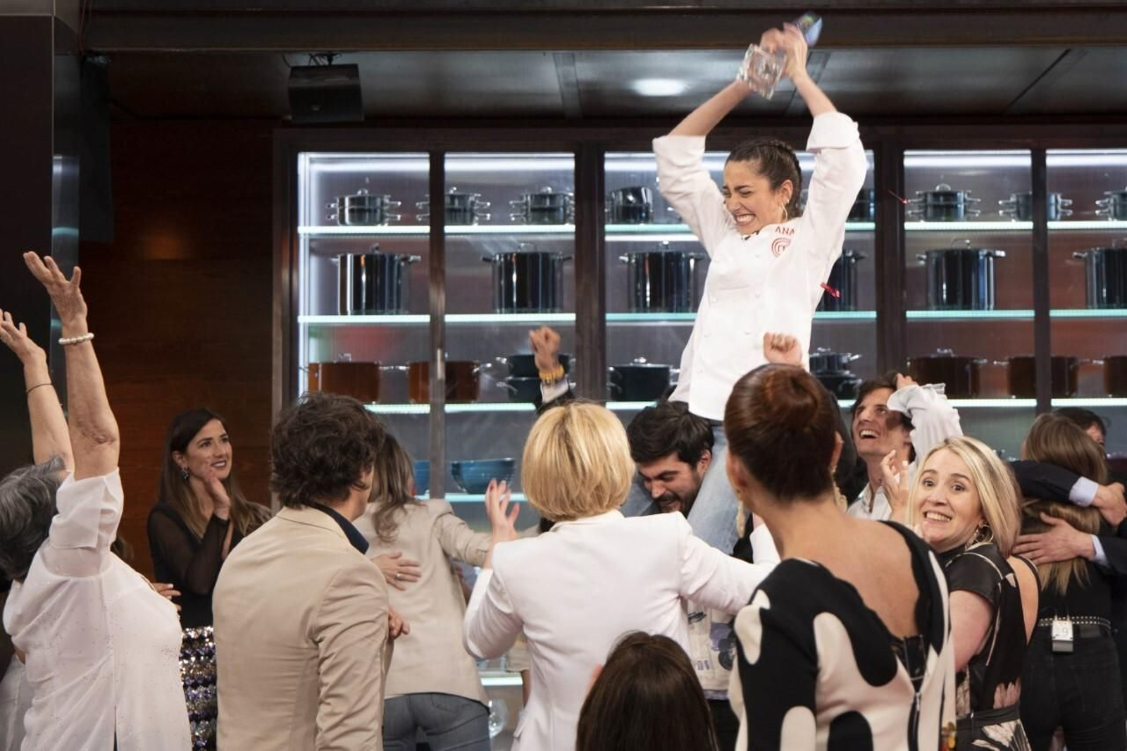 Ana Iglesias celebra su triunfo