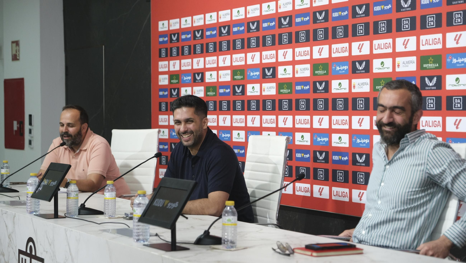Presentación del nuevo Presidente de la U.D. Almería, Al-Khereiji, en imágenes