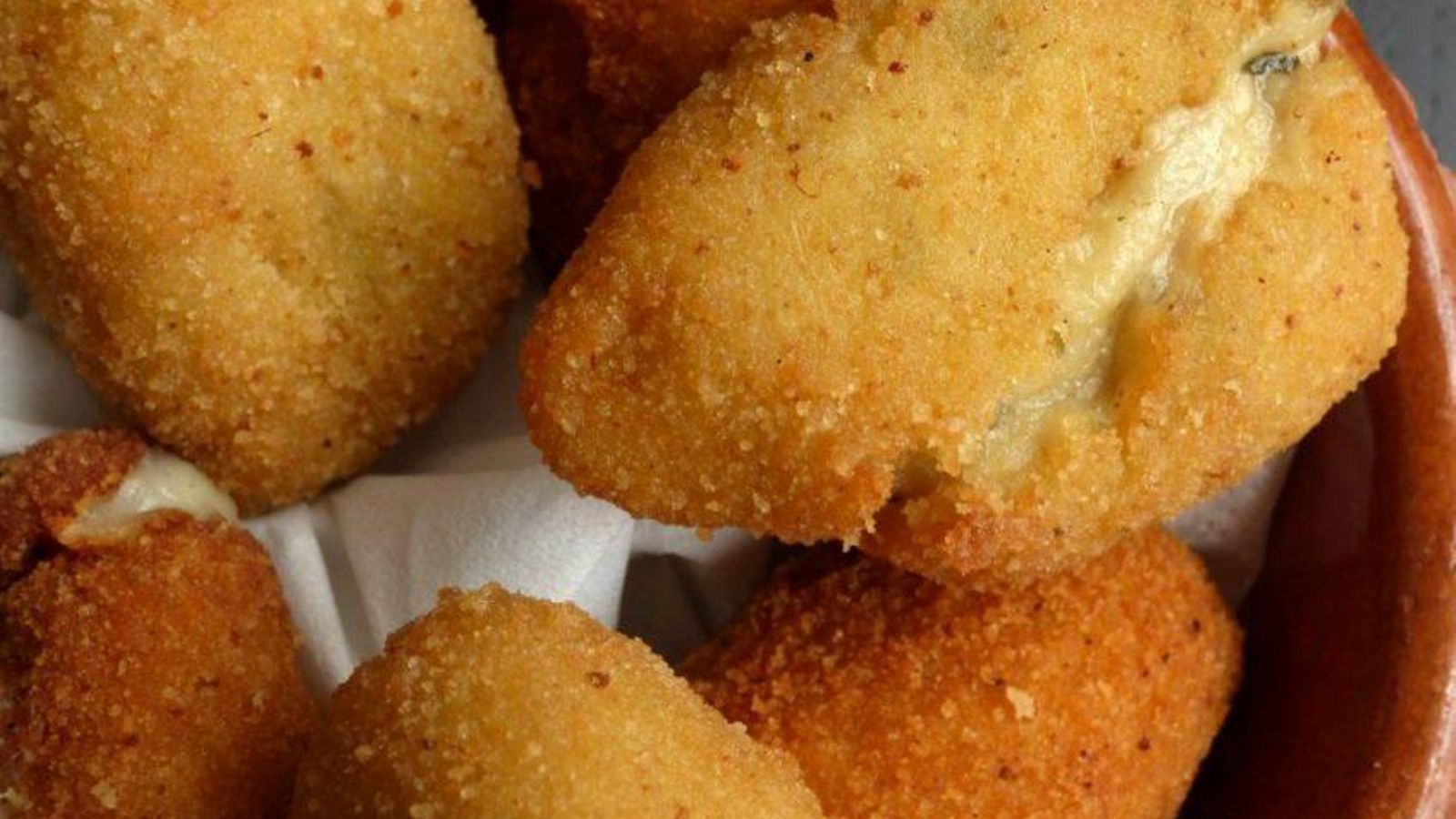 Las croquetas son muy cremosas