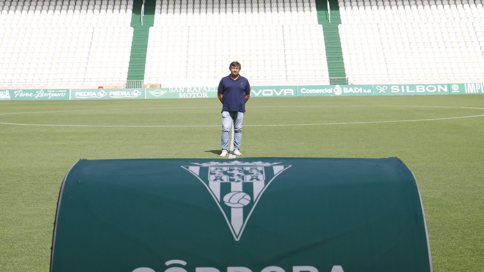 Javier González Calvo posa para 'el Día' en El Arcángel. Javier González Calvo posa para 'el Día' en El Arcángel.