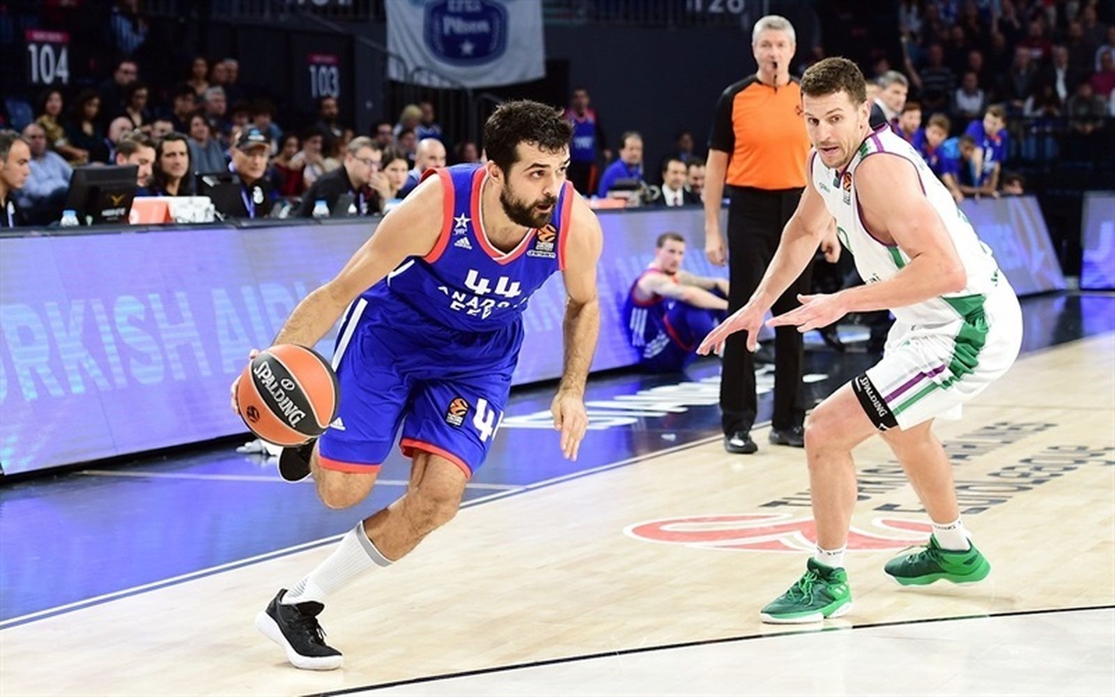 Las imágenes del Anadolu Efes-Unicaja