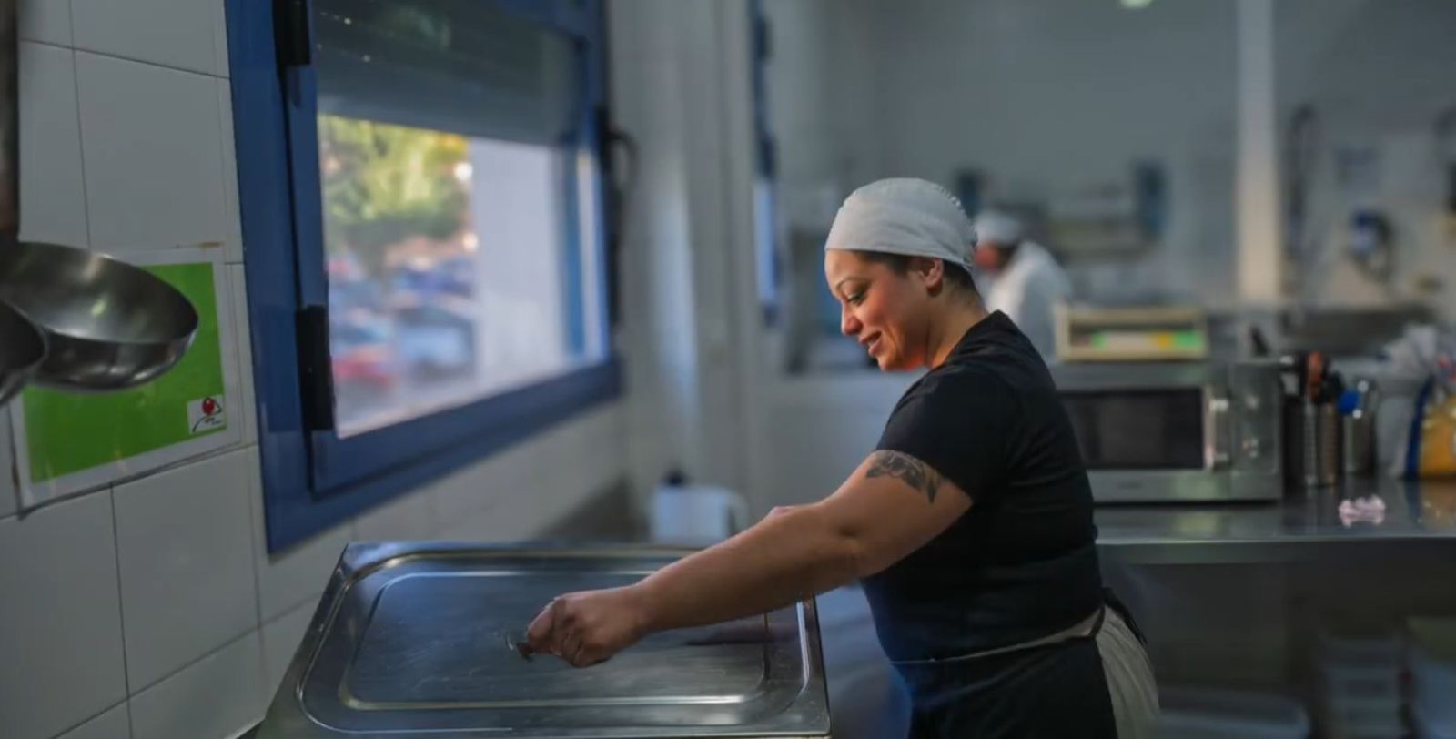 Inserción en cocina de UPACE San Fernando.