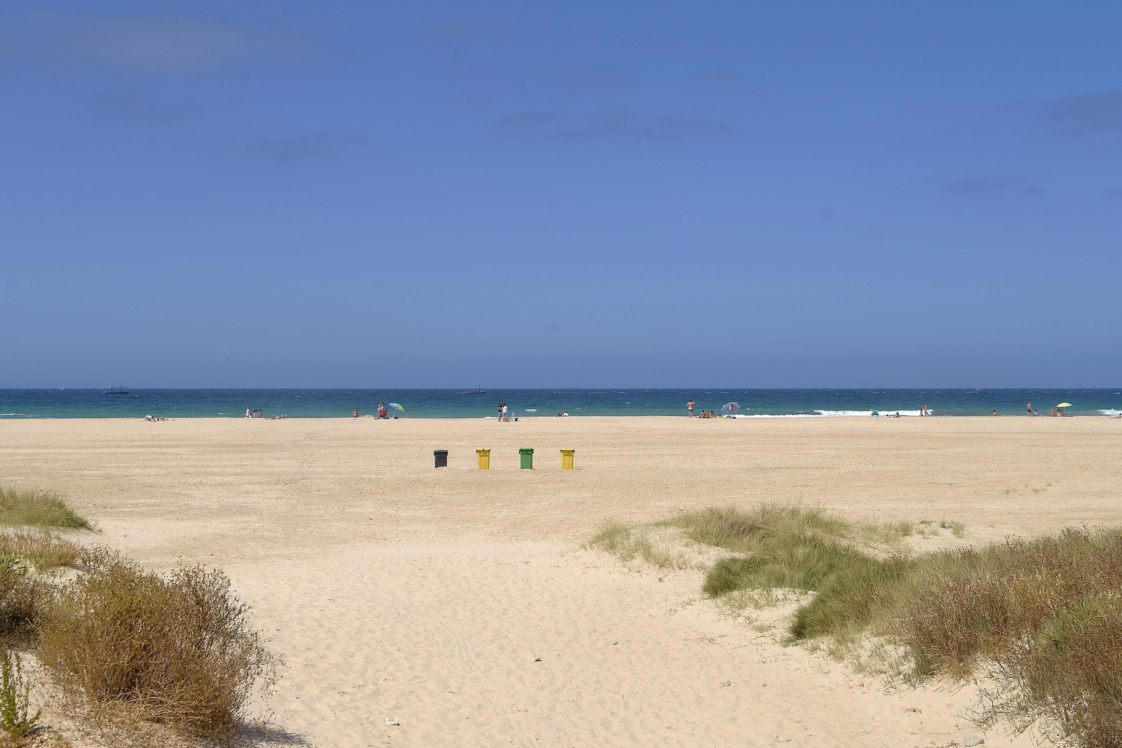 Fotos de las playas de Tarifa en el fin e semana