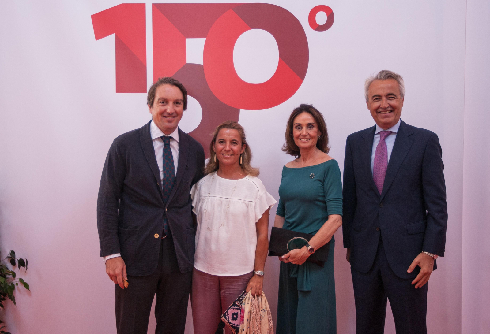 Carlos López Mariano, director general de Garrigues Abogados; Sandra Jiménez Sánchez-Dalp, Concha Velasco y Pablo Gutiérrez Alviz.