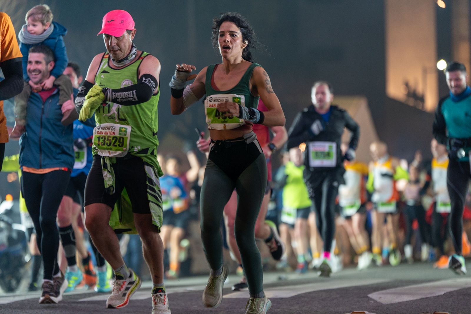 En imágenes: búscate en tu llegada a meta de la Carrera de San Antón 2026 (8)