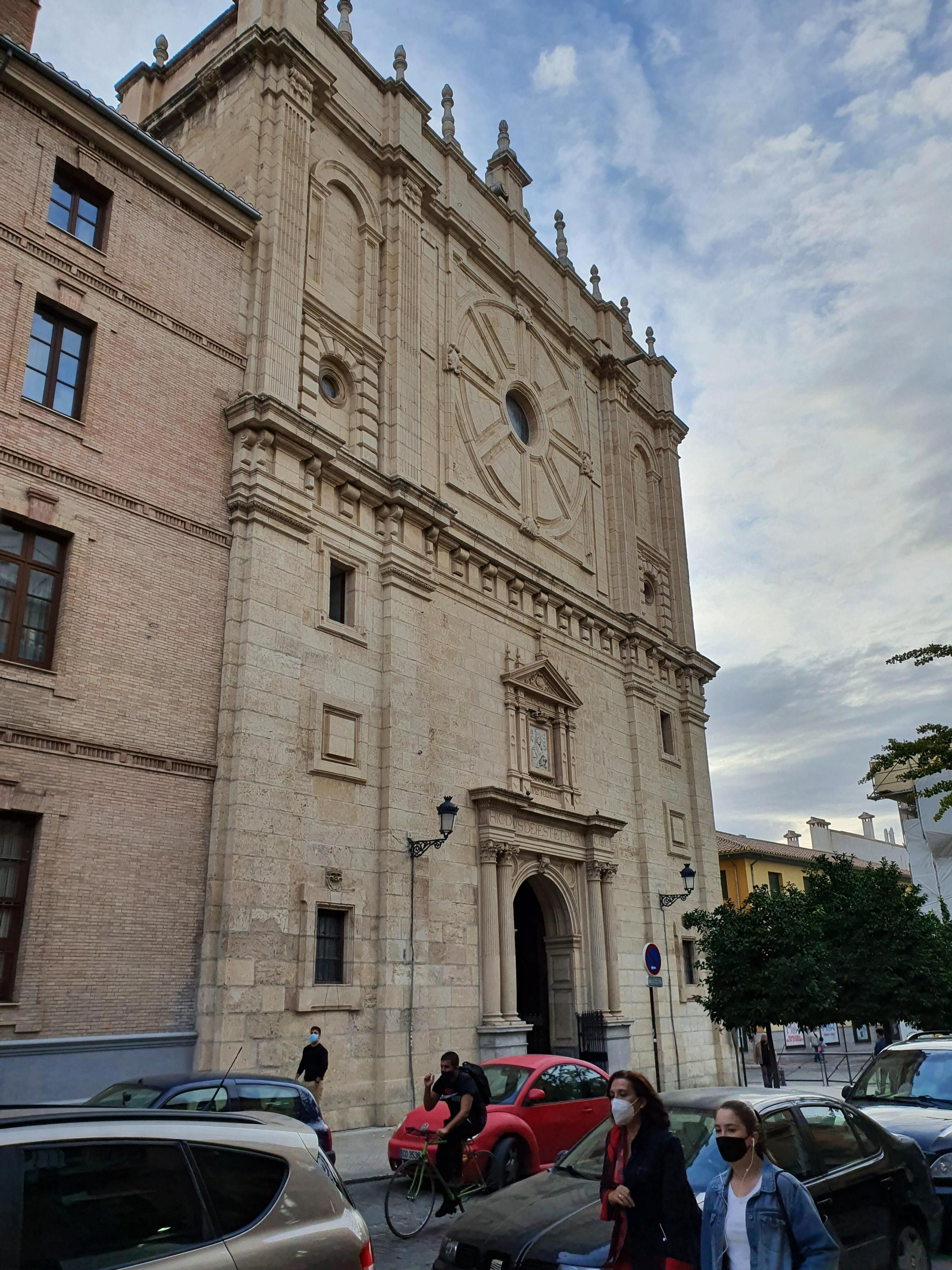 Fachada de la Iglesia de San Juan de Dios