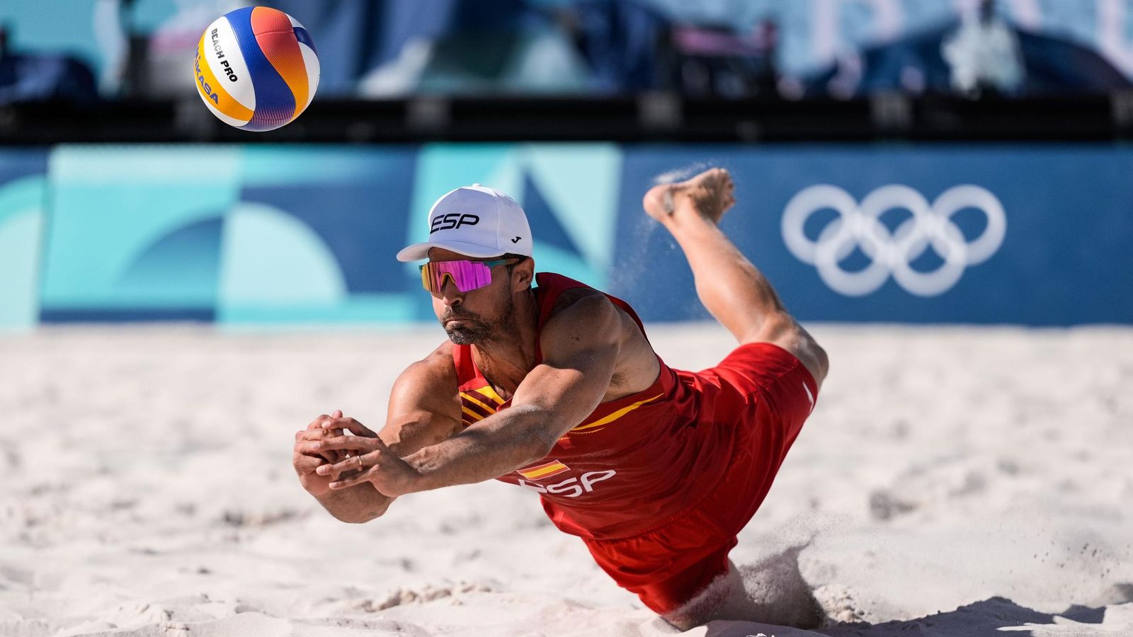 El jugador de vóley Adrián Gavira.