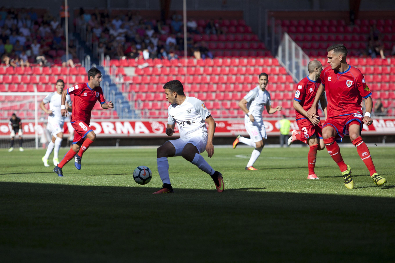 Las imágenes del Numancia-Almería