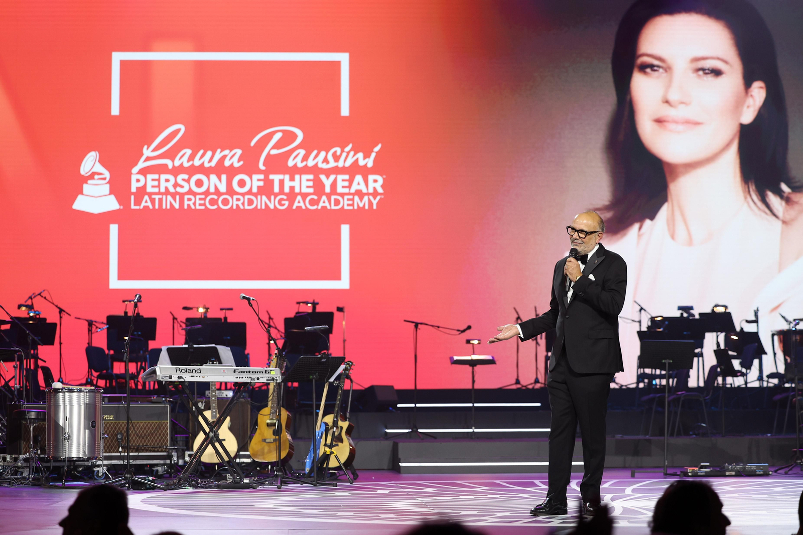 Gala de entrega del premio Persona del Año de los Grammy Latinos de Sevilla a Laura Pausini