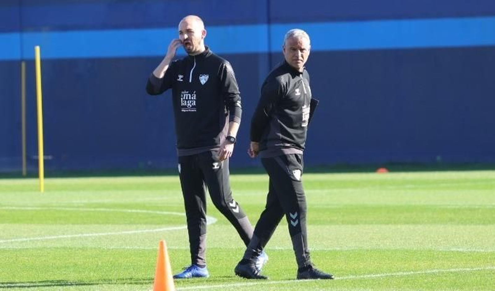 Juande y Chavarría, brotes verdes en el Málaga CF