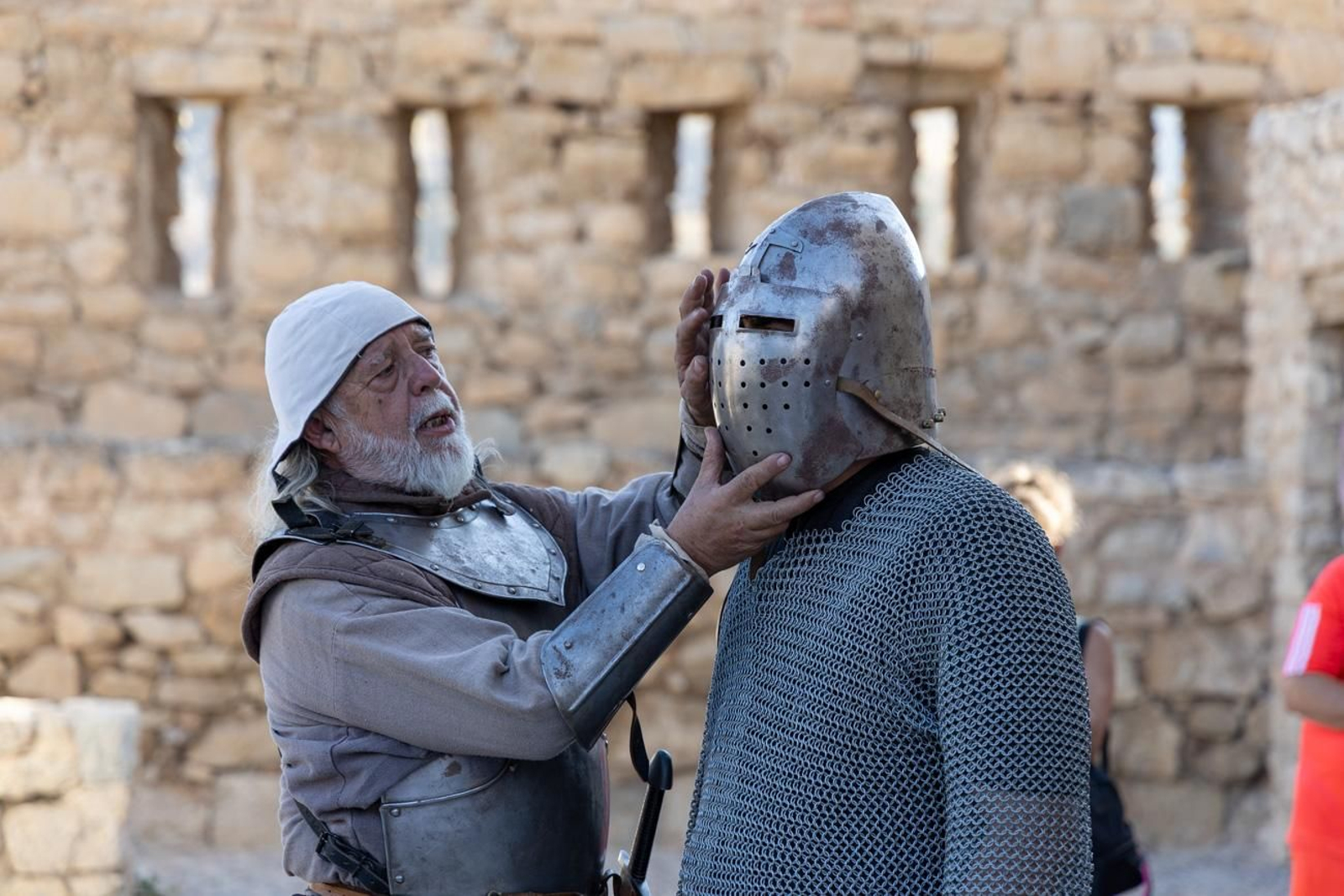 Moradores del Castillo de Jaén, recreación histórica de la Edad Media en el Cerro de Santa Catalina