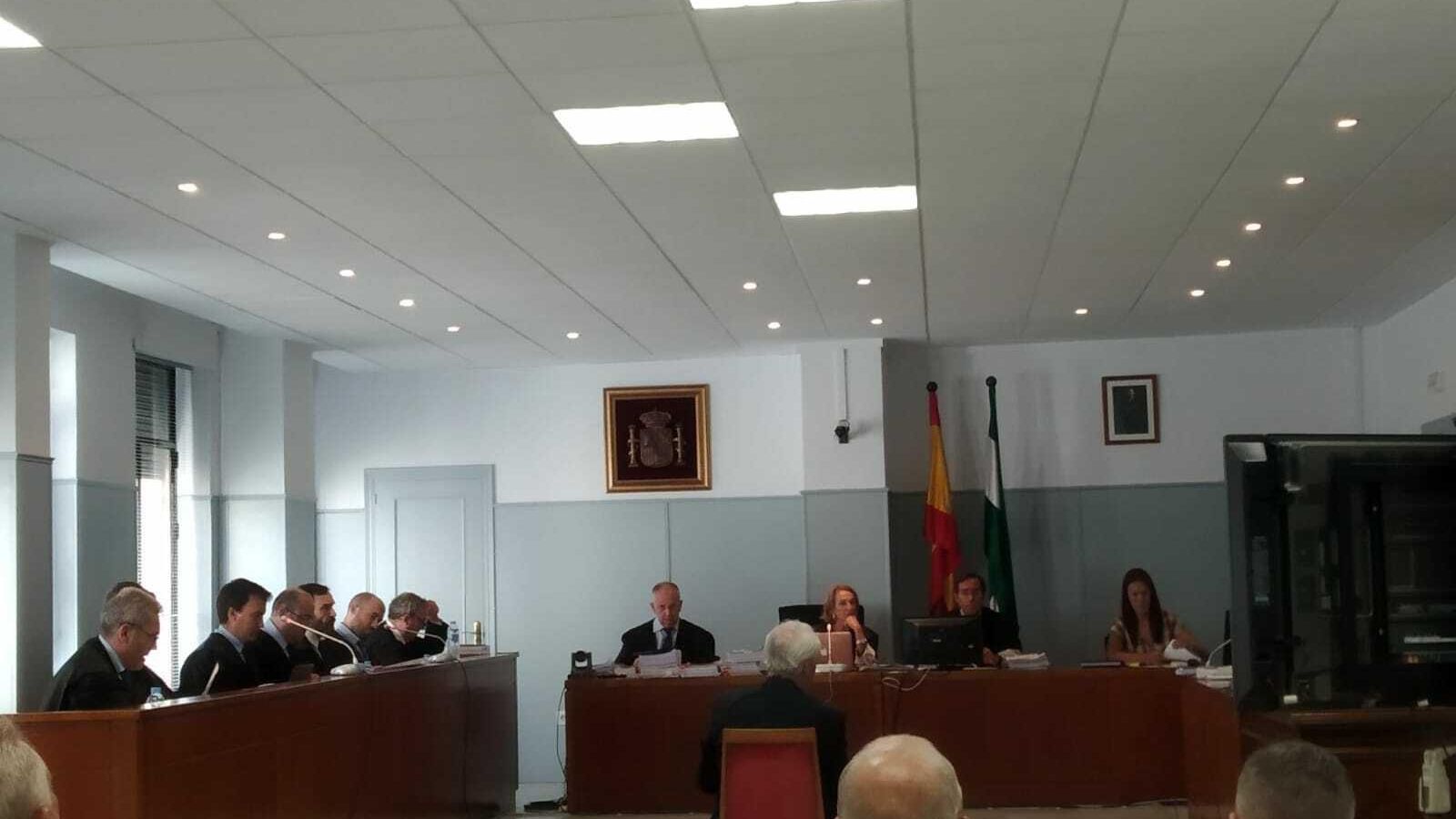 El exabogado del Estado declara ante los magistrados de la Sección Segunda de la Audiencia Provincial de Almería.
