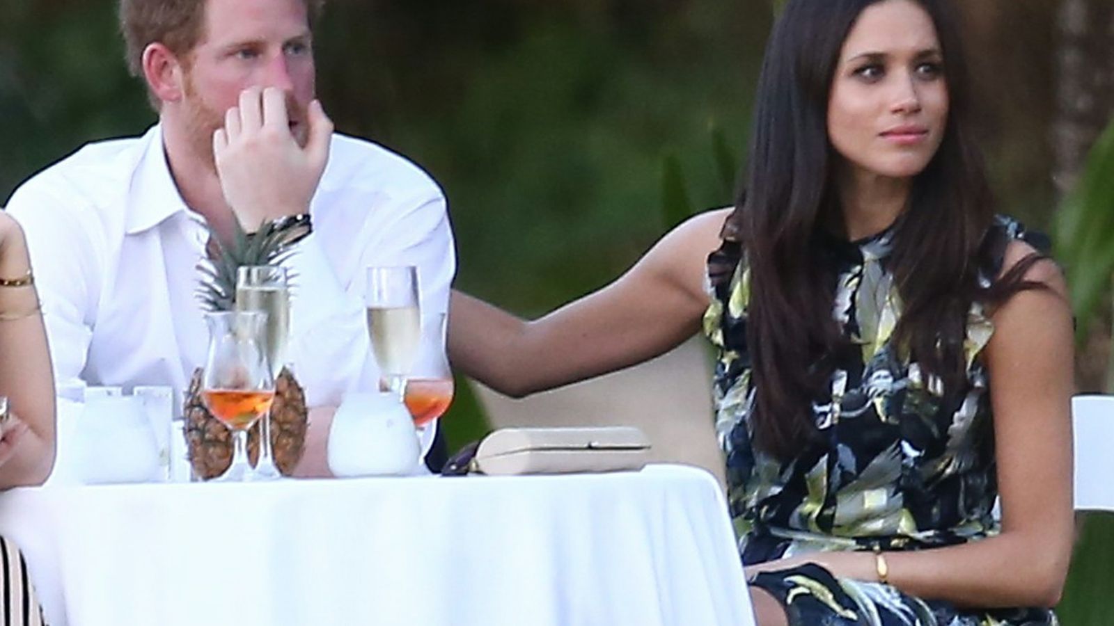 El príncipe Enrique y su novia Meghan Markle